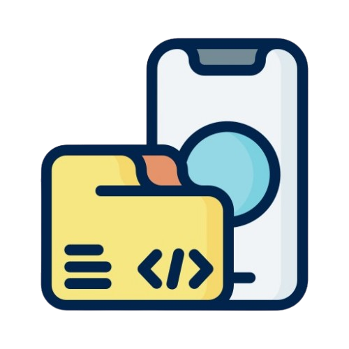iOS and Android App Development Icon